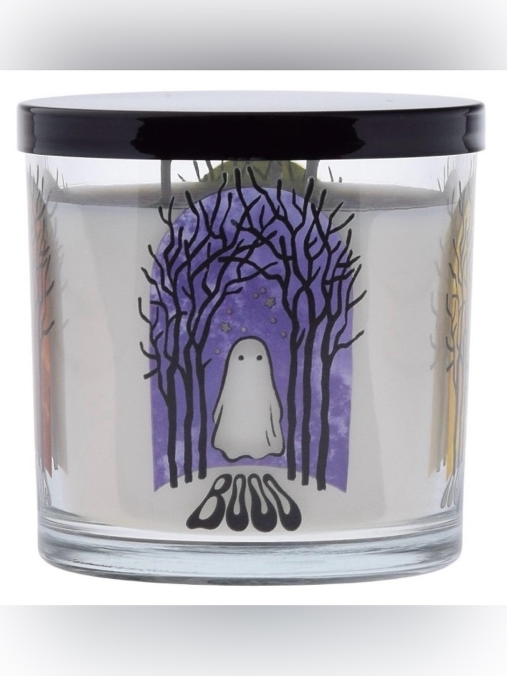 🆕👻 KOHL’S “CELEBRATE TOGETHER” HALLOWEEN FALL NIGHTS DECAL CANDLE JAR. 13 oz.